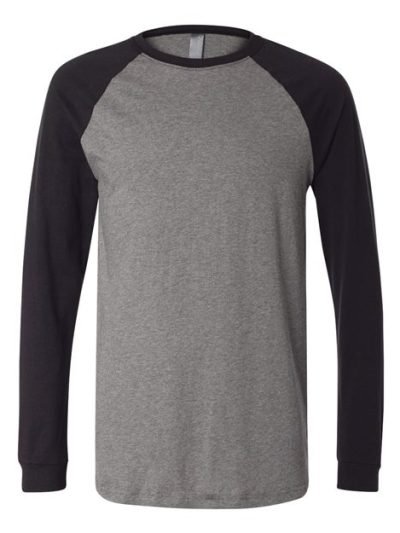 Men's Long Sleeve Jersey Baseball Tee