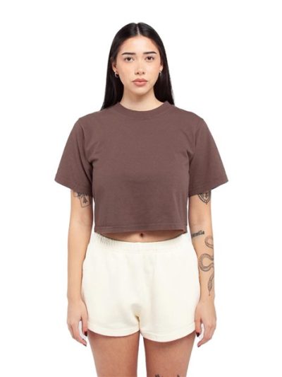 Women's Garment-Dye Crop T-Shirt