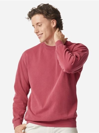 Unisex Garment-Dyed Crewneck Sweatshirt