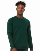 Unisex Sponge Fleece Raglan Crewneck Sweatshirt