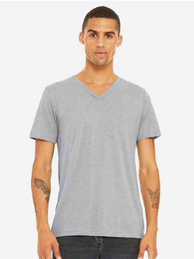 Unisex Triblend V-Neck Tee