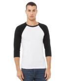 Unisex Three-Quarter Sleeve Baseball Tee