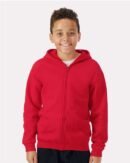 Youth Heavy Blend™ Full-Zip Hooded Sweatshirt