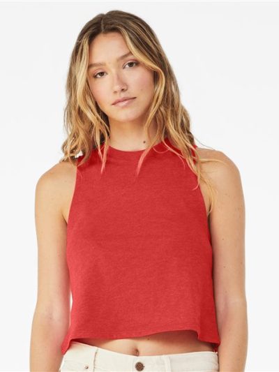 Women's Racerback Crop Tank