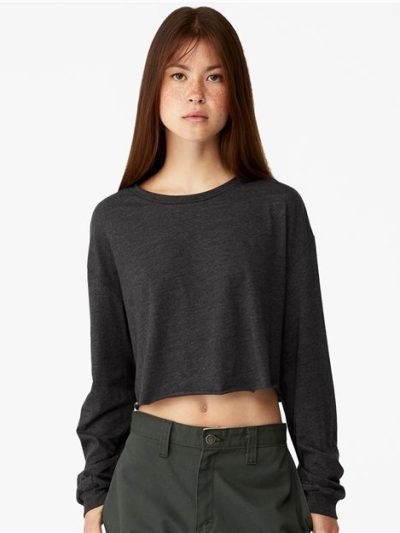 Women's FWD Fashion Crop Long Sleeve Tee