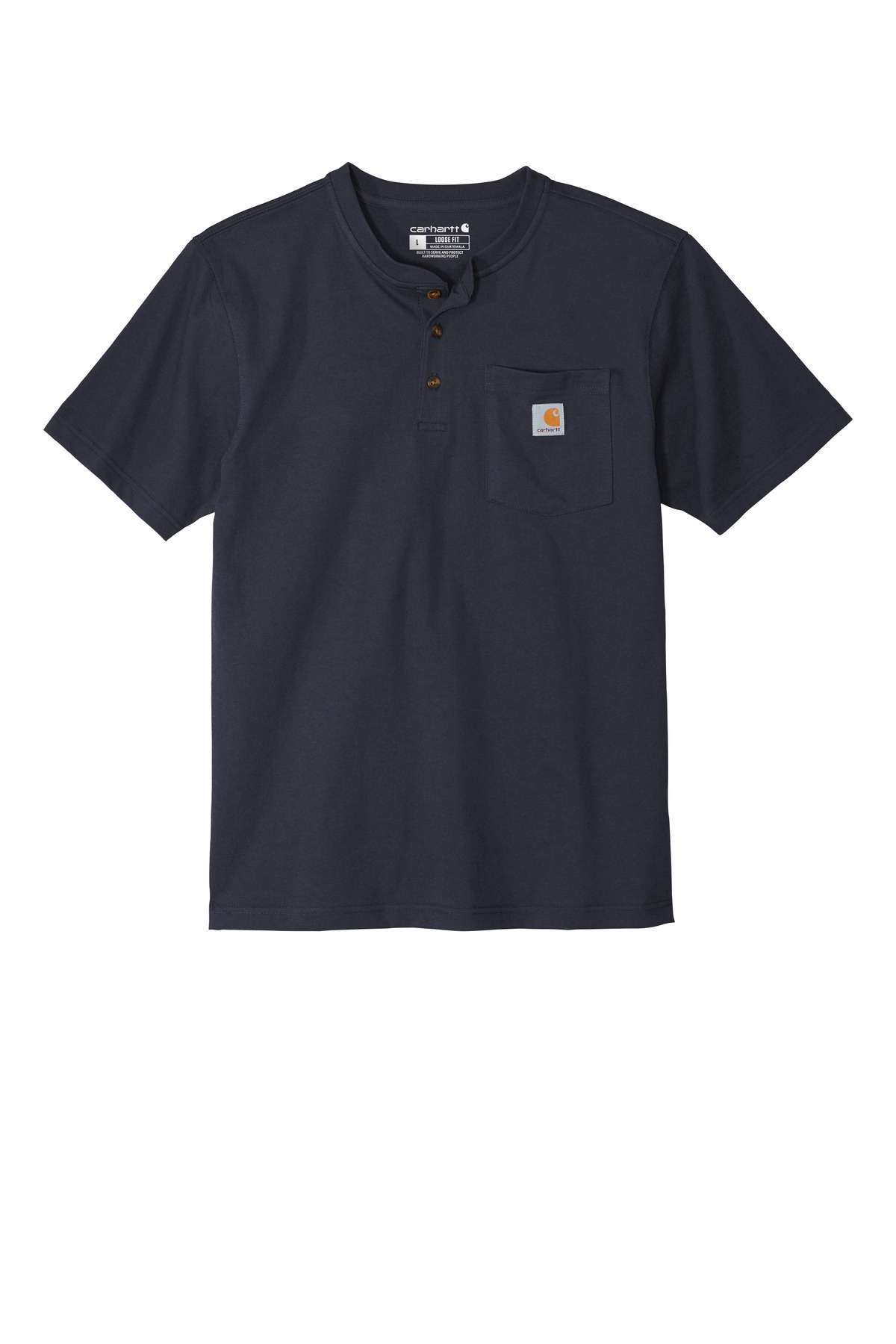 Carhartt ® Short Sleeve Henley T-Shirt - Image 2