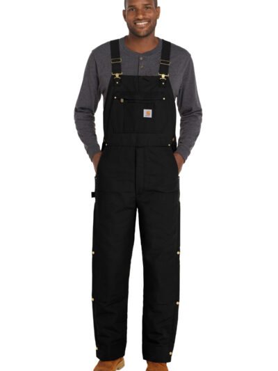 Carhartt ® Short Firm Duck Insulated Bib Overalls