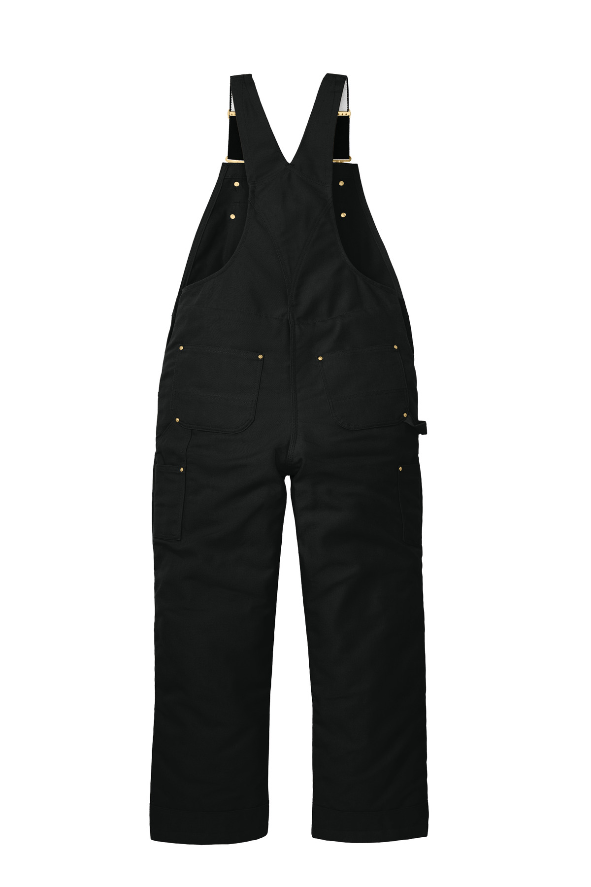 Carhartt ® Tall Firm Duck Insulated Bib Overalls - Image 4